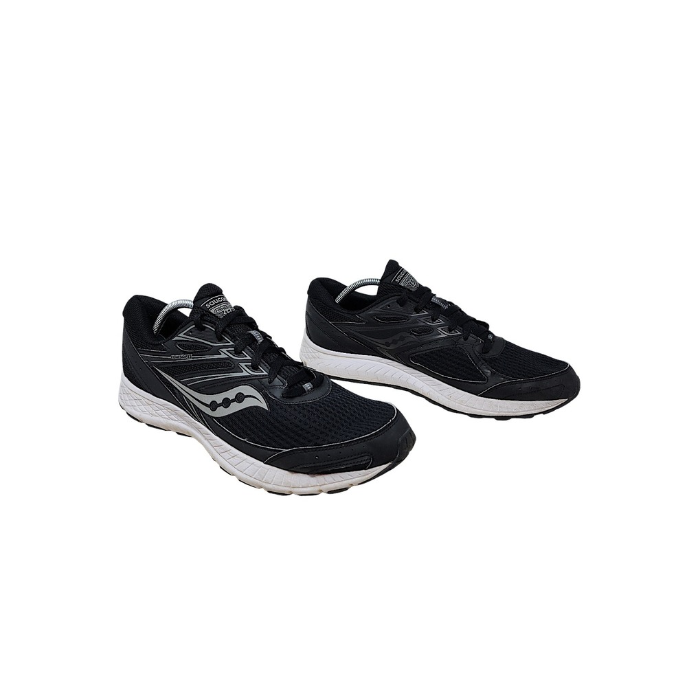 Saucony Cohesion 13 sz 13 Men Black Running Shoes S20559-1 GRID Athletic Sneaker